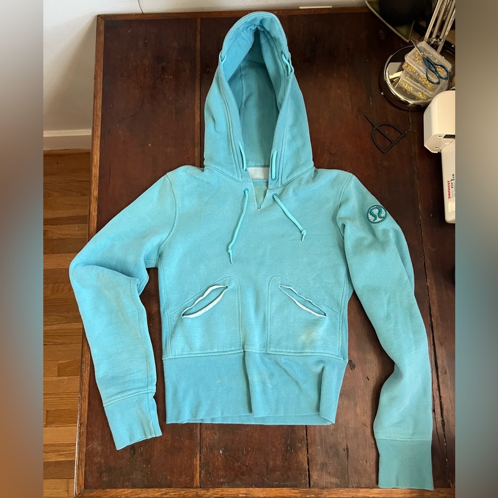 RARE Vintage Lululemon Athletica Scuba Hoodie with Cap